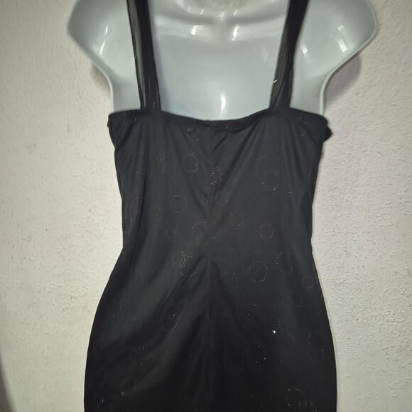 studio 1940 ** stylish top, Black with sequins and glitter, size Medium - Picture 10 of 15